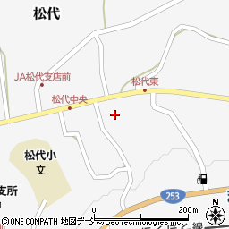 新潟県十日町市松代3408周辺の地図