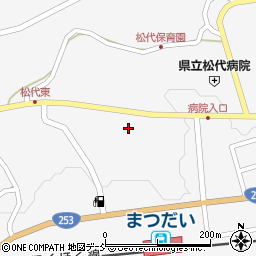 新潟県十日町市松代3517周辺の地図