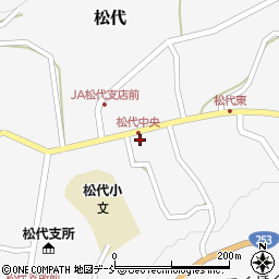 新潟県十日町市松代3298周辺の地図