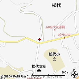 新潟県十日町市松代2180周辺の地図