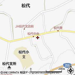 新潟県十日町市松代3300周辺の地図