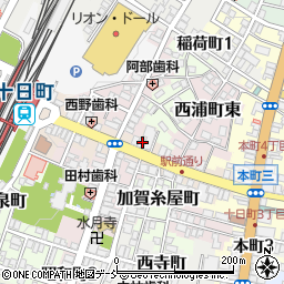 新潟県十日町市駅通り125周辺の地図