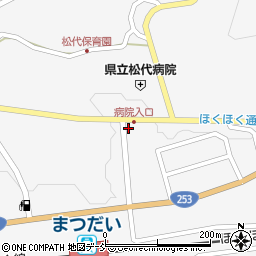 新潟県十日町市松代3653-1周辺の地図