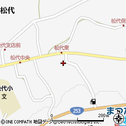 新潟県十日町市松代3456周辺の地図