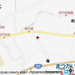 新潟県十日町市松代3448周辺の地図