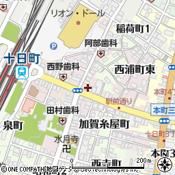 新潟県十日町市駅通り130周辺の地図