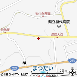 新潟県十日町市松代3511周辺の地図