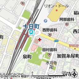 新潟県十日町市駅通り16周辺の地図