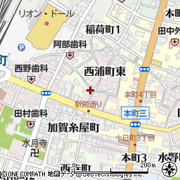 新潟県十日町市西浦町東141周辺の地図