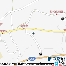 新潟県十日町市松代3468周辺の地図