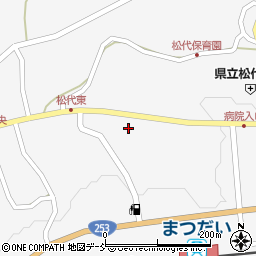 新潟県十日町市松代3534周辺の地図