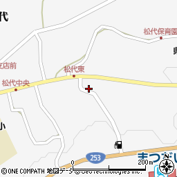 新潟県十日町市松代3451周辺の地図