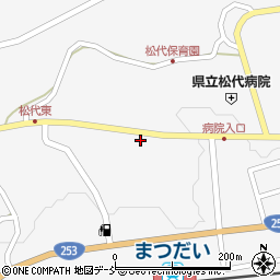 新潟県十日町市松代3519-1周辺の地図