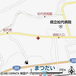 新潟県十日町市松代3520周辺の地図