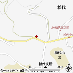 新潟県十日町市松代2184周辺の地図