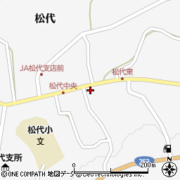 新潟県十日町市松代3413-1周辺の地図