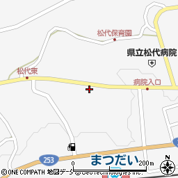 新潟県十日町市松代3519周辺の地図