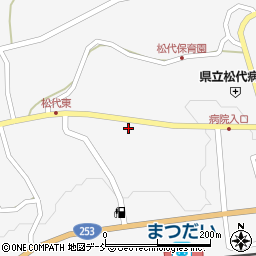 新潟県十日町市松代3531-1周辺の地図