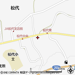 新潟県十日町市松代3420周辺の地図