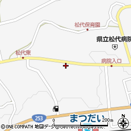 新潟県十日町市松代3527周辺の地図