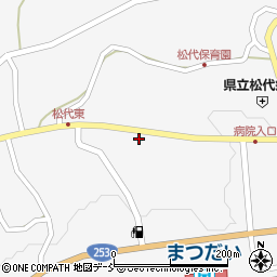 新潟県十日町市松代3531-3周辺の地図