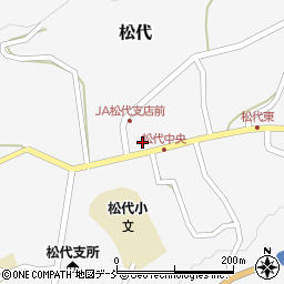 新潟県十日町市松代2080周辺の地図
