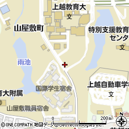 新潟県上越市山屋敷町周辺の地図