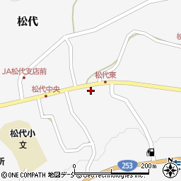 新潟県十日町市松代3422周辺の地図