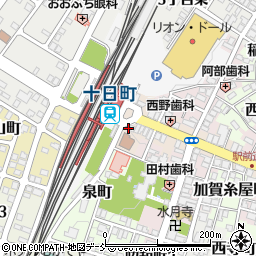 新潟県十日町市駅通り1周辺の地図