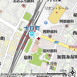 新潟県十日町市駅通り2周辺の地図