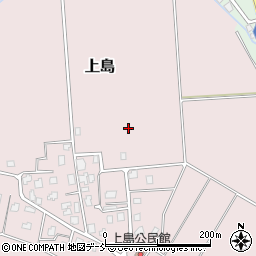 新潟県上越市上島周辺の地図