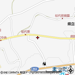 新潟県十日町市松代3540周辺の地図