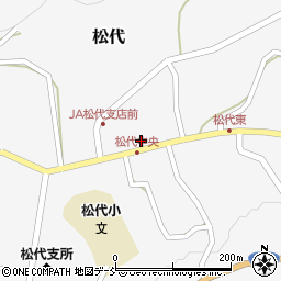 新潟県十日町市松代2071周辺の地図