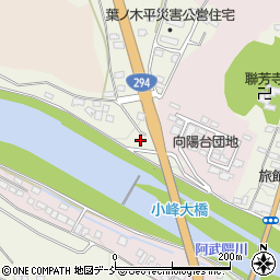 福島県白河市葉ノ木平4-5周辺の地図
