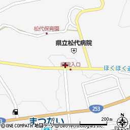 新潟県十日町市松代3620周辺の地図