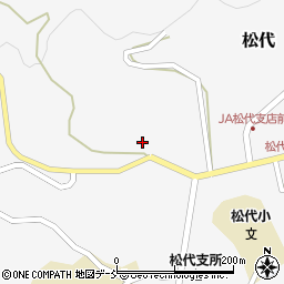 新潟県十日町市松代2186周辺の地図