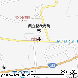 新潟県十日町市松代3649周辺の地図