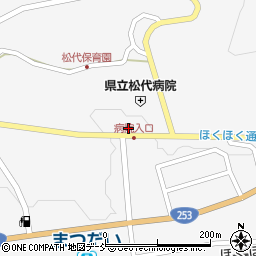 新潟県十日町市松代3621周辺の地図