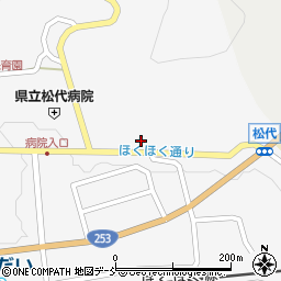 新潟県十日町市松代3828-12周辺の地図