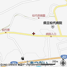 新潟県十日町市松代3524周辺の地図