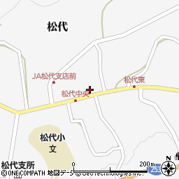 新潟県十日町市松代2068周辺の地図