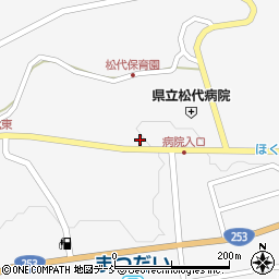 新潟県十日町市松代3617周辺の地図