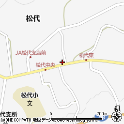 新潟県十日町市松代3418周辺の地図