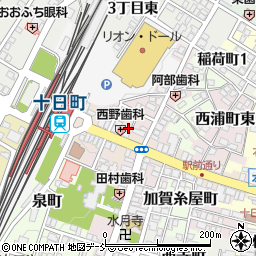 新潟県十日町市駅通り156周辺の地図