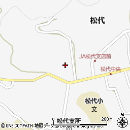 新潟県十日町市松代2176周辺の地図