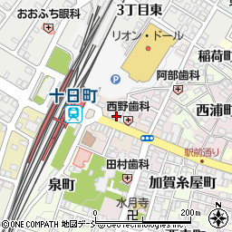 新潟県十日町市駅通り241-8周辺の地図