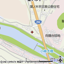 福島県白河市葉ノ木平174-2周辺の地図