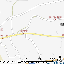 新潟県十日町市松代3543周辺の地図