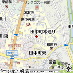 新潟県十日町市田中町本通り213周辺の地図