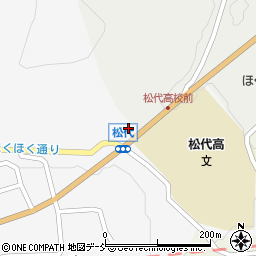 新潟県十日町市松代3887周辺の地図
